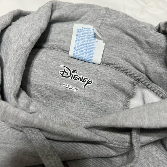 Disney Mickey Mouse Gray Hoodie Adult M - Picture 5 of 7